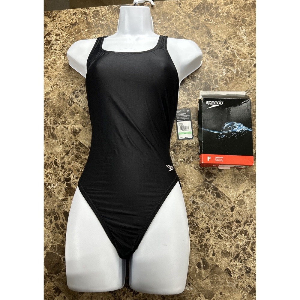 Speedo Competitive‎ F Pro LT Black 8/34 Anthracite Swim Suit